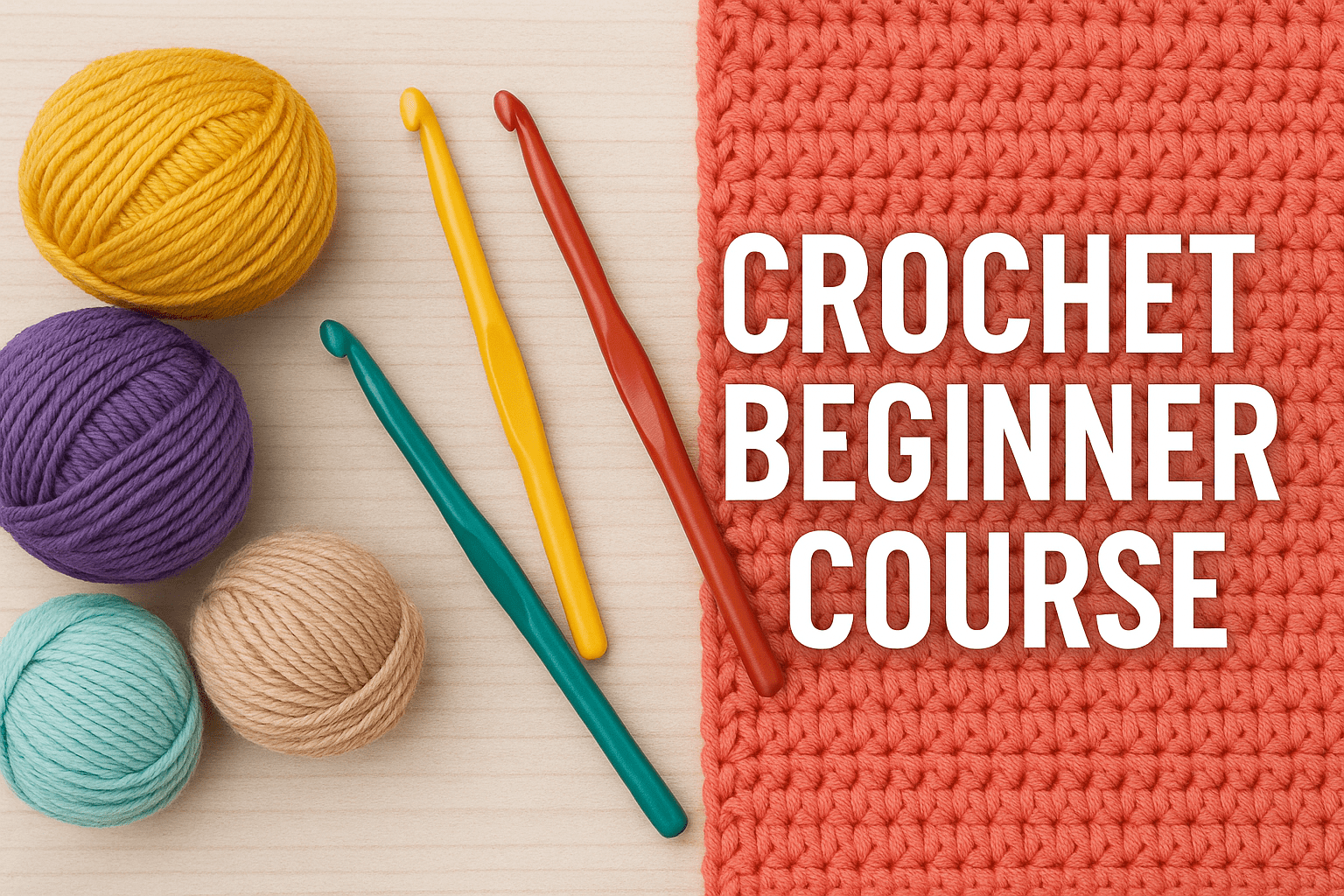 Crochet Beginner Course - Tamil